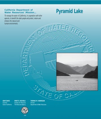 pyramid lake - Department of Water Resources - State of California