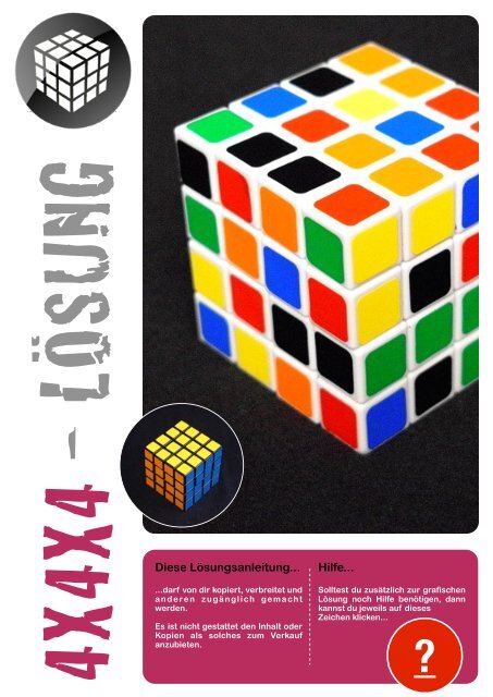 4x4x4 Zauberwürfel Lösung - Cube the Planet