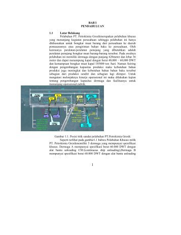 BAB I PENDAHULUAN 1.1 Latar Belakang Pelabuhan PT ...