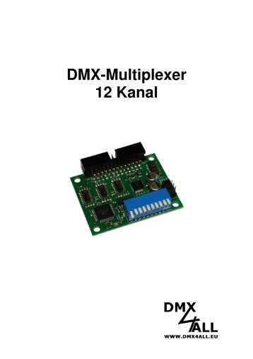 DMX-Multiplexer 12 Kanal