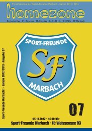 homezone homezone 07 - Sportfreunde Marbach