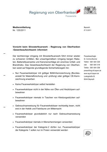 PDF-Version - Regierung von Oberfranken - Bayern