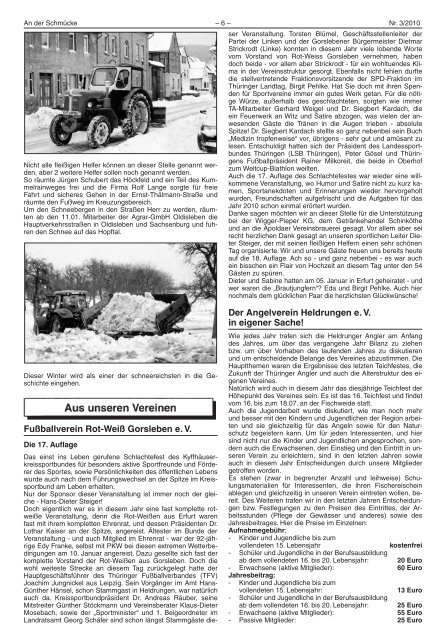 Amtsblatt Nr. 03 vom 19.02.2010 - Verwaltungsgemeinschaft "An der ...