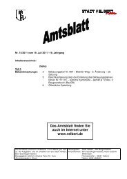 Das Amtsblatt finden Sie auch im Internet unter www.velbert.de