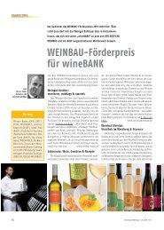 vom 5. Weinbau-Förderpreis - Der Deutsche Weinbau