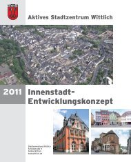 Innenstadt- Entwicklungskonzept 2011 - Wittlich