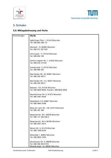 5. Schulen - Diversity - TUM