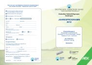 jahresprogramm 2012 - Deutscher Diabetiker Bund Landesverband ...