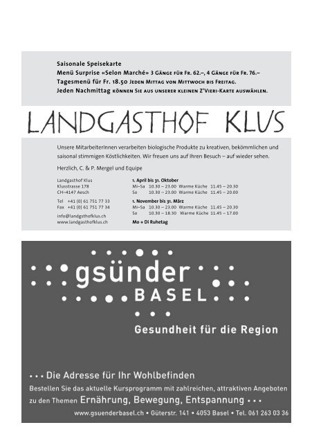Konsumentenverein Basel - Konsumenten Verband