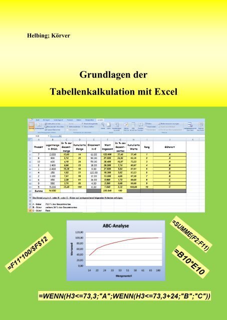 Die verschachtelte Wenn-Funktion - AMA-Koeln