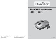 Teichbelüftungspumpe ››TBL 1000/4‹‹ - Hellweg