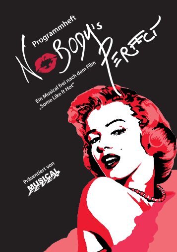 Programmheft "Nobody's Perfect" - Musical Fever