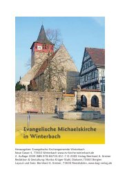 Kirchenführer - Evangelische Kirchengemeinde Winterbach