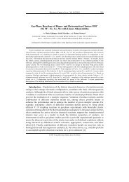 Gas-Phase Reactions of Homo- and ... - Institut für Chemie