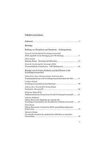 Heft 45 - Deutsche Gesellschaft für Erziehungswissenschaft
