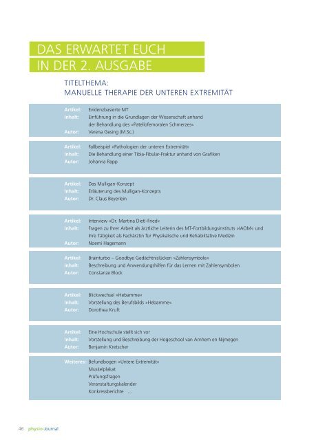 physio-Journal I 1/2012