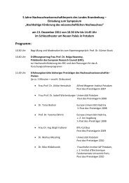 Einladung und Programm (PDF, 0,3 MB) - Universität Potsdam