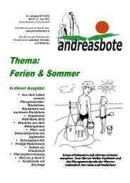 Andreasbote - Jahrgang 42-4 - Pfarre Ladendorf