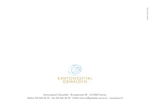pdf-Dokument - Kantonsspital Obwalden, Sarnen