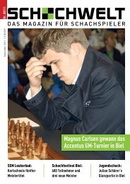 Magnus Carlsen gewann das Accentus GM-Turnier in ... - Schachwelt