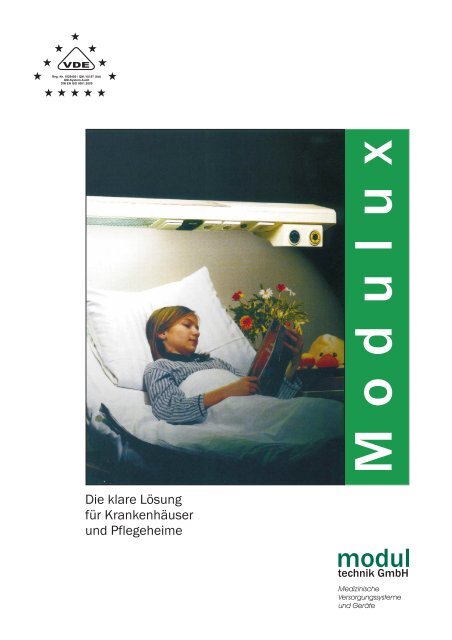 Die klare Lösung für Krankenhäuser und Pflegeheime - Modul technik