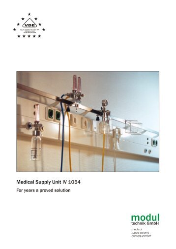 Medical Supply Unit IV 1054 - Modul technik