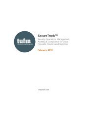 Tufin SecureTrack