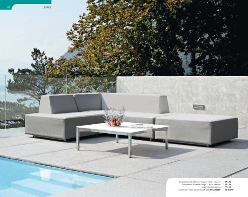 RAUSCH OUTDOOR LIVING Katalog 2012 - Inés Gress Interior