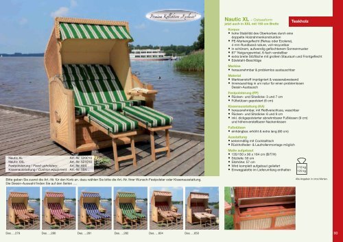 DekoVries- Katalog "Collection 2010" - Strandkorb Berlin