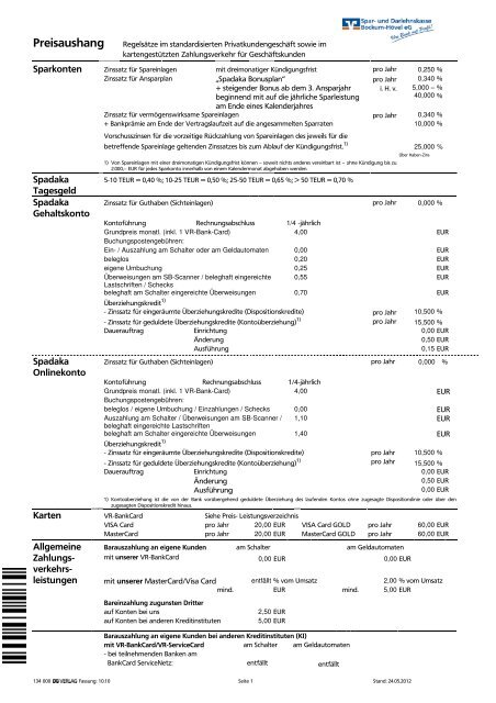 Preisaushang 2012-05-24