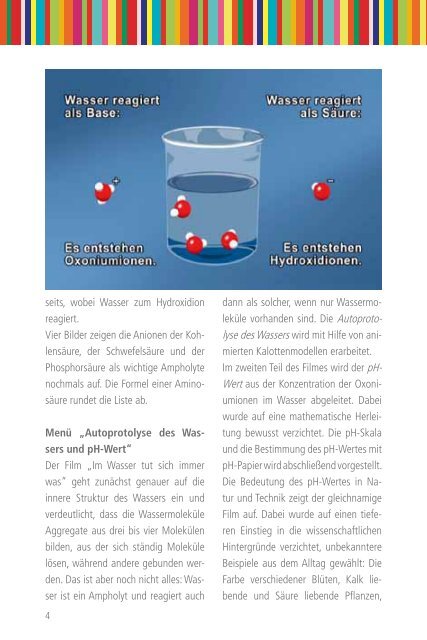 Säure und Base III Ampholyte, pH-Wert und Neutralisation - FWU