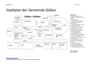 Stadtplan der Gemeinde Güllen - pangloss.de