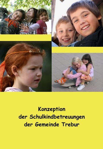 Konzeption Schulkindbetreuung - Kinder in Trebur