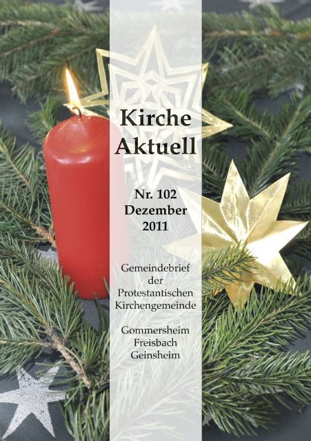 Kirche Aktuell - Protestantische Kirchengemeinde Gommersheim ...