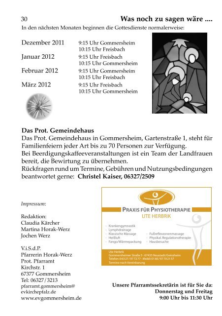 Kirche Aktuell - Protestantische Kirchengemeinde Gommersheim ...