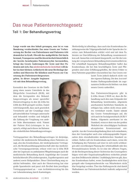 Die aktuelle Ausgabe als PDF - Hannoversche Ärzte-Verlags-Union