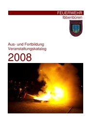 Ausbildung - Feuerwehr Ibbenbüren