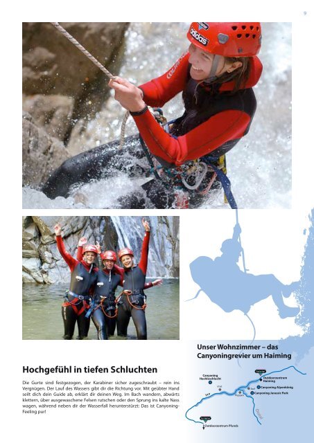 Adventure Guide 2009 Adventure & Sports - Faszinatour Touristik ...