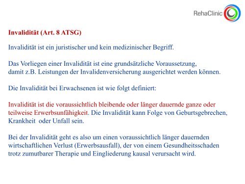 Krankheitswert aus Sicht des Rheumatologen in Bezug auf