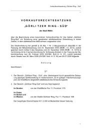 Vorkaufsrechtssatzung Görlitzer Ring Süd - Stadt Mölln