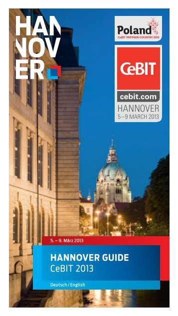 HANNOVER GUIDE CeBIT 2013 - Innovatives Niedersachsen