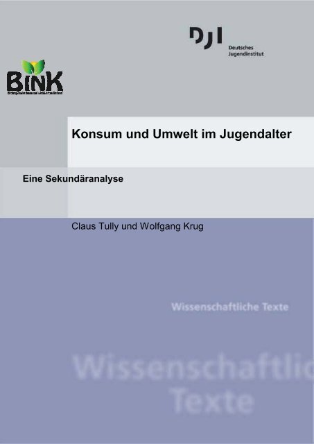 Konsum und Umwelt im Jugendalter - Schulden