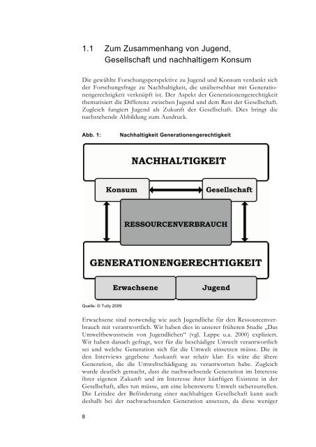 Konsum und Umwelt im Jugendalter - Schulden