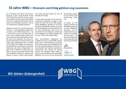 PDF-Datei - bei der WBG - Wohnungsbaugenossenschaft Ilmenau ...