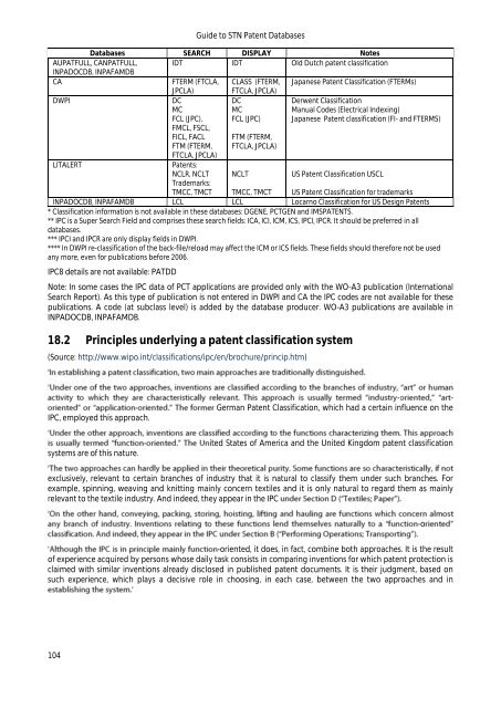 Guide to STN Patent Databases – Basic Version - Paton - TU Ilmenau