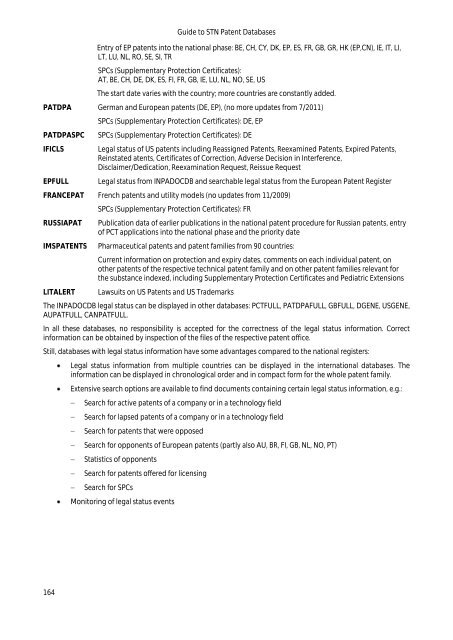 Guide to STN Patent Databases – Basic Version - Paton - TU Ilmenau