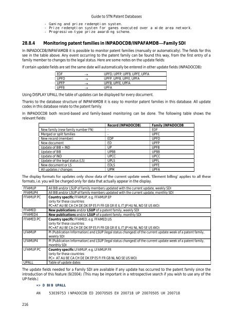 Guide to STN Patent Databases – Basic Version - Paton - TU Ilmenau