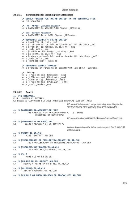 Guide to STN Patent Databases – Basic Version - Paton - TU Ilmenau