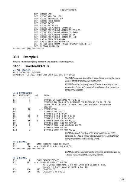 Guide to STN Patent Databases – Basic Version - Paton - TU Ilmenau