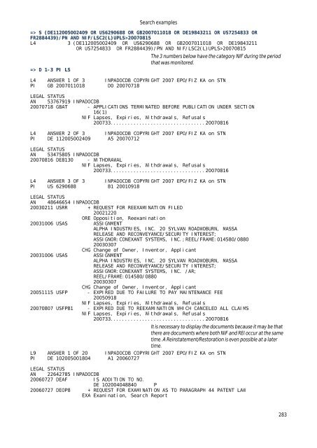 Guide to STN Patent Databases – Basic Version - Paton - TU Ilmenau